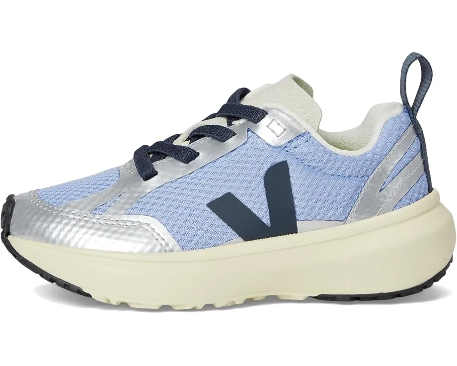 Детские кроссовки VEJA Kids Small Canary из замши с водоотталкивающей пропиткой