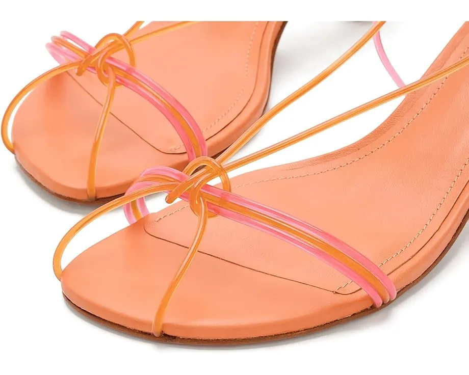 Босоножки Spaghetti Jelly Kitten Heels от FARM Rio на каблуке