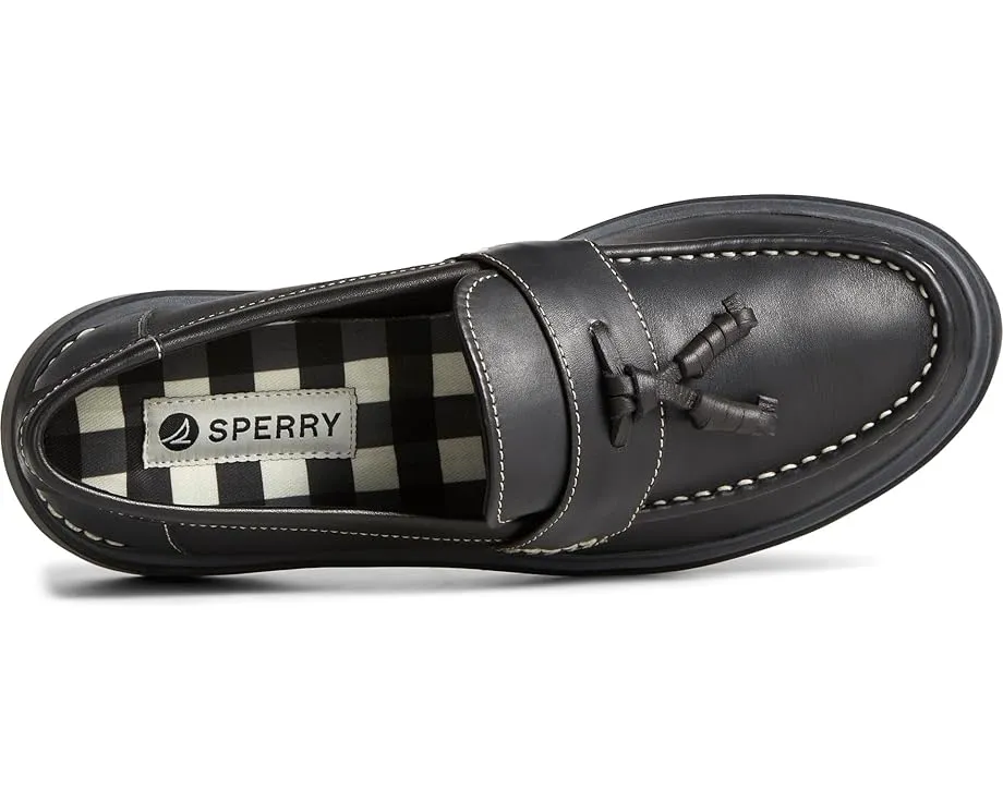 Лоферы Sperry Bayside из цельнозернистой кожи с кисточкой