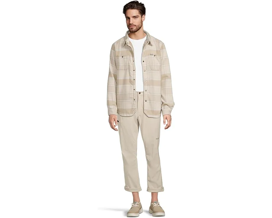 Куртка-рубашка Columbia Windward II с подкладкой из флиса Sherpa и клетчатым рисунком