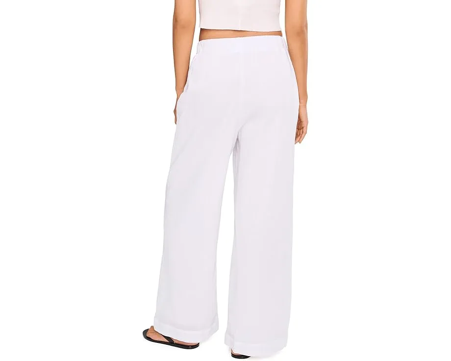 Брюки пляжные Seafolly Beach Edit из креповой ткани с карманами