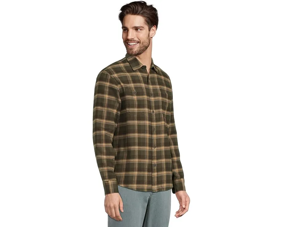 Фланелевая рубашка Faherty Heirloom Portuguese из органического хлопка