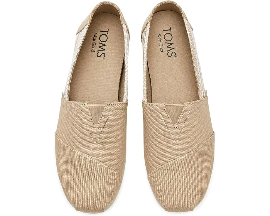 Классические слипоны TOMS Alpargata с эластичной вставкой