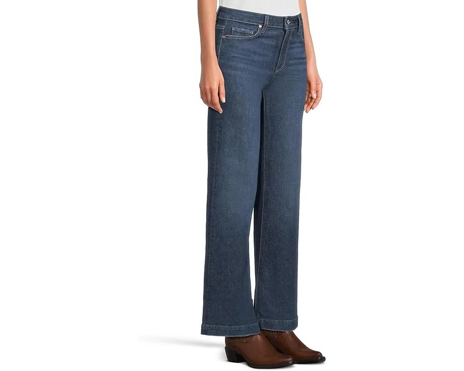 Paige Джинсы Leenah 32 дюйма (81.28 см) в цвете Frevo с винтажным кроем