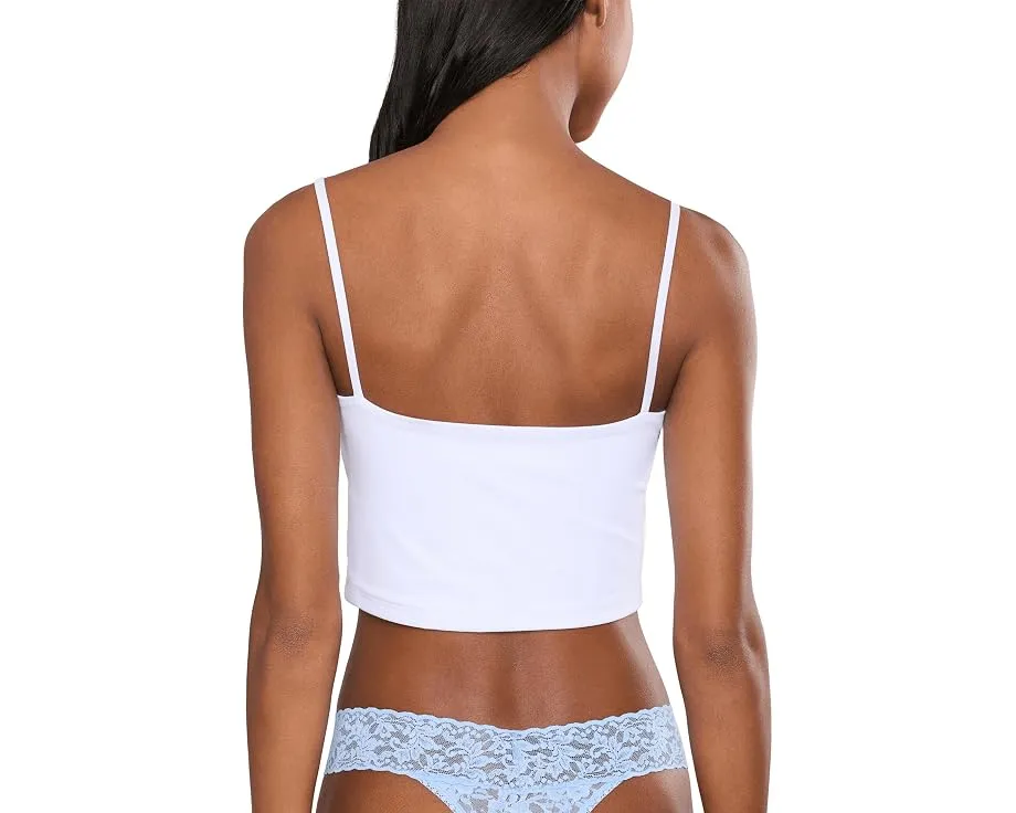 Трусы танга Hanky Panky Signature Lace Low Rise 3 шт с хлопковой ластовицей