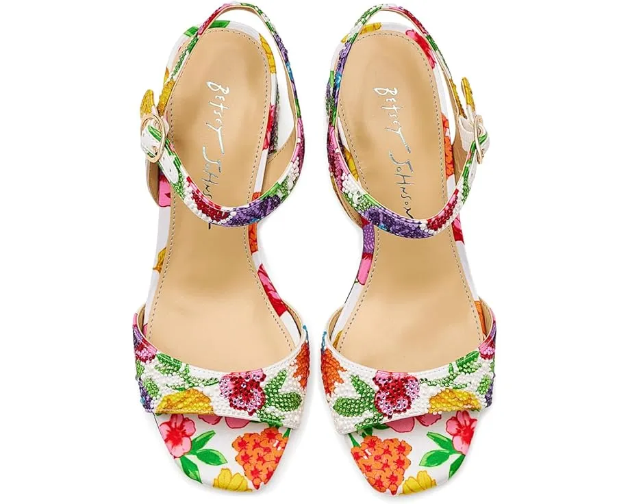 Босоножки Tamy на каблуке с квадратным мысом и ремешком от Blue by Betsey Johnson