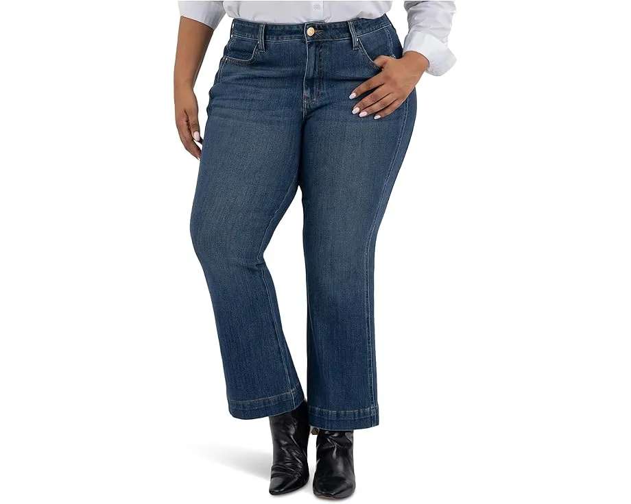 Джинсы KUT from the Kloth Plus Size Natalie с высоким подъемом и расклешенным силуэтом