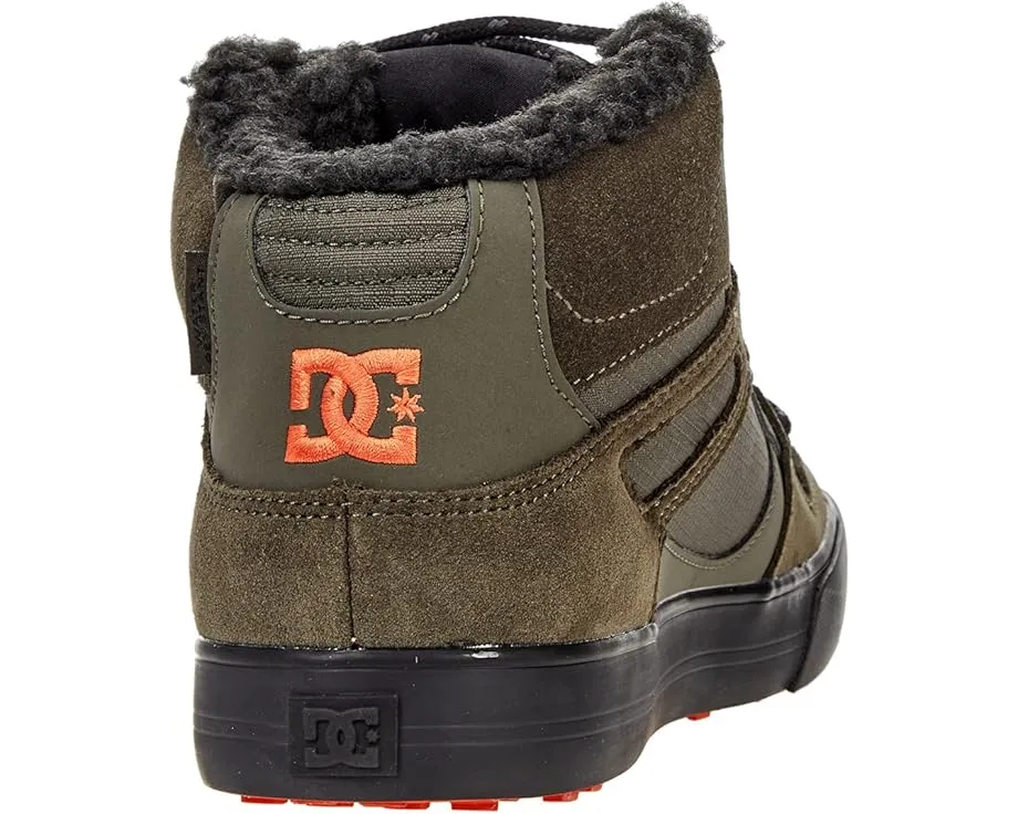 DC Зимние кроссовки Pure High-Top WC WNT из нубука и баллистического нейлона