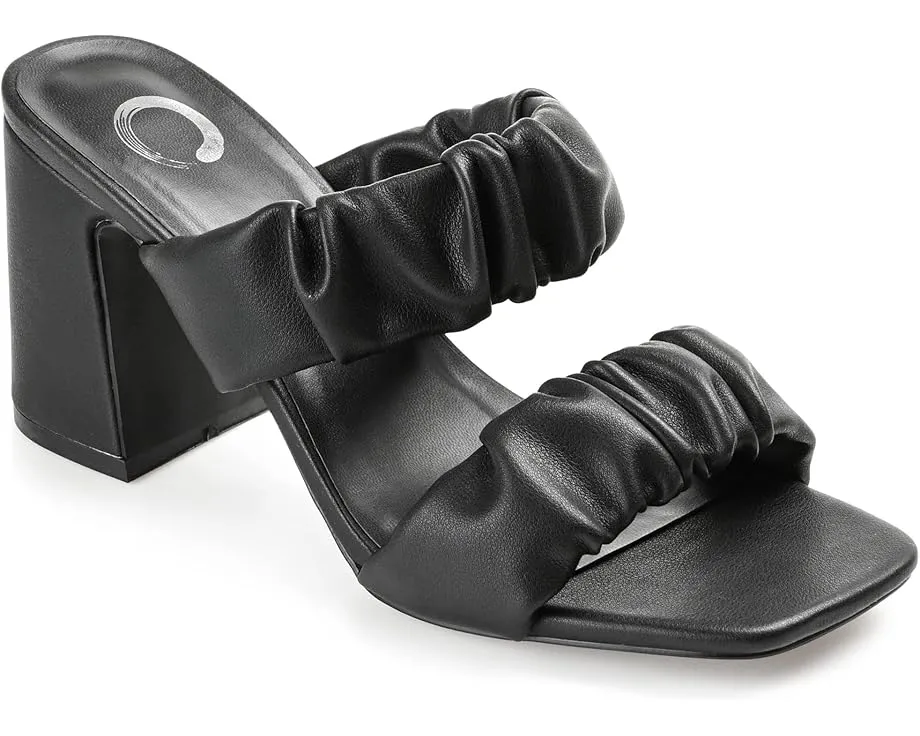 Босоножки Journee Collection ZOEE с квадратным носком и устойчивым каблуком