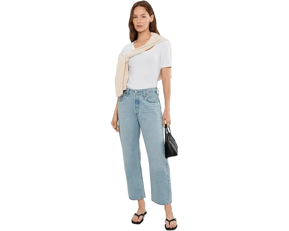 Футболка Michael Stars Cecile с круглым вырезом и коротким рукавом