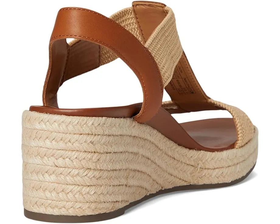 Босоножки VIONIC Calera на танкетке с кожаным верхом