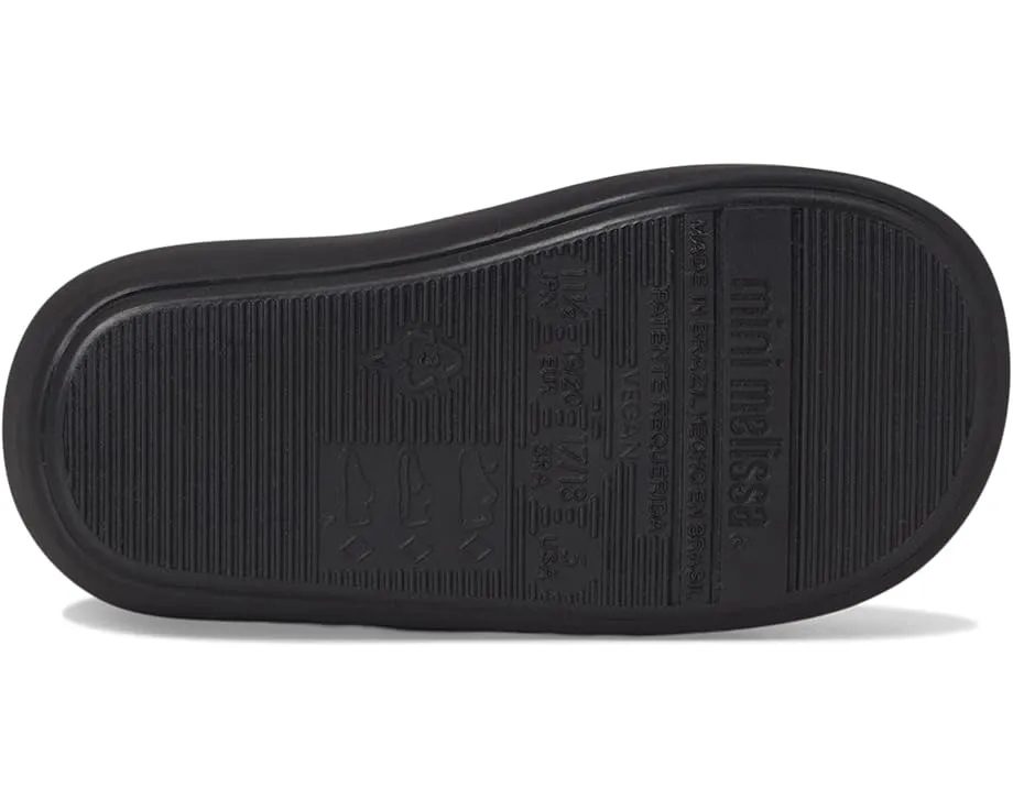 Мягкие балетки Soft Ballerina с пеной для комфорта и липучкой Mini Melissa