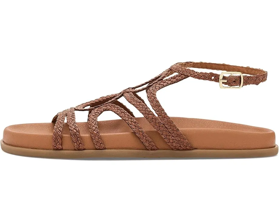 Сандалии Sweet Emotion с плетеными ремешками и регулируемой застежкой