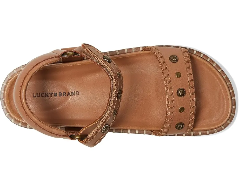 Сандалии Lucky Brand Ullani на платформе с заклепками и кожаной стелькой