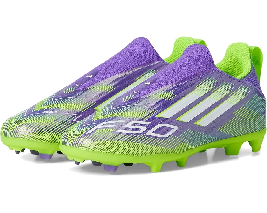 Детские бутсы adidas Kids F50 League Laceless для твердого грунта