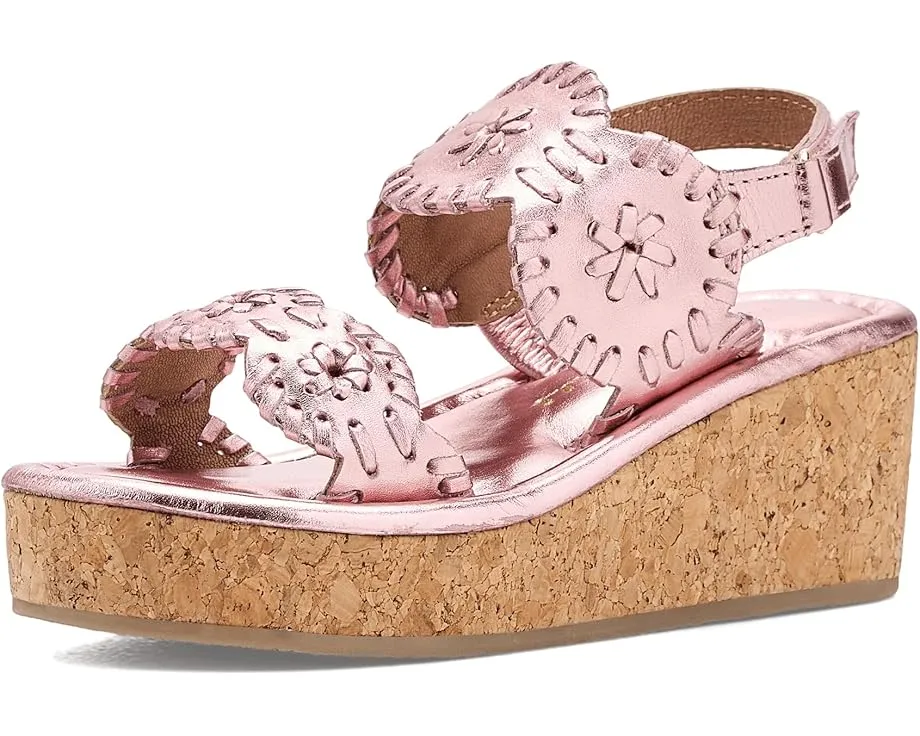 Сандалии Jack Rogers Lauren High Wedge с танкеткой для девочек