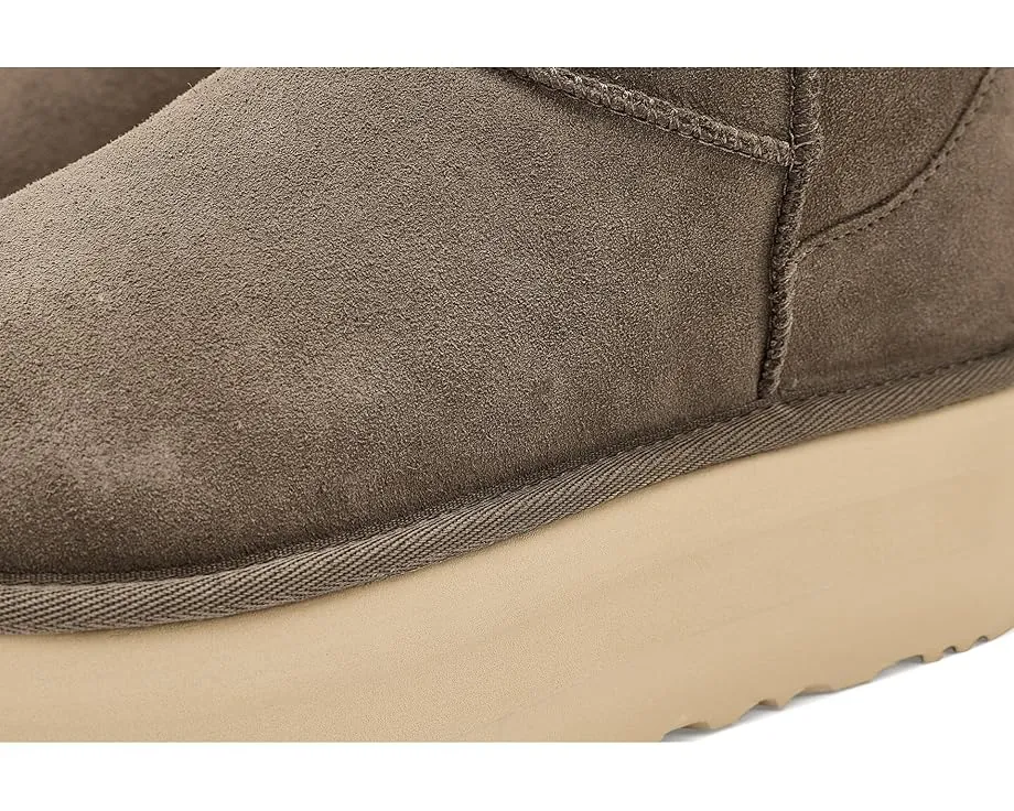 UGG Classic Ultra Mini Platform угги на платформе с подкладкой из овчины