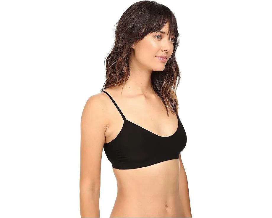 Бра Commando Butter Bralette с регулируемыми бретелями и сырым краем