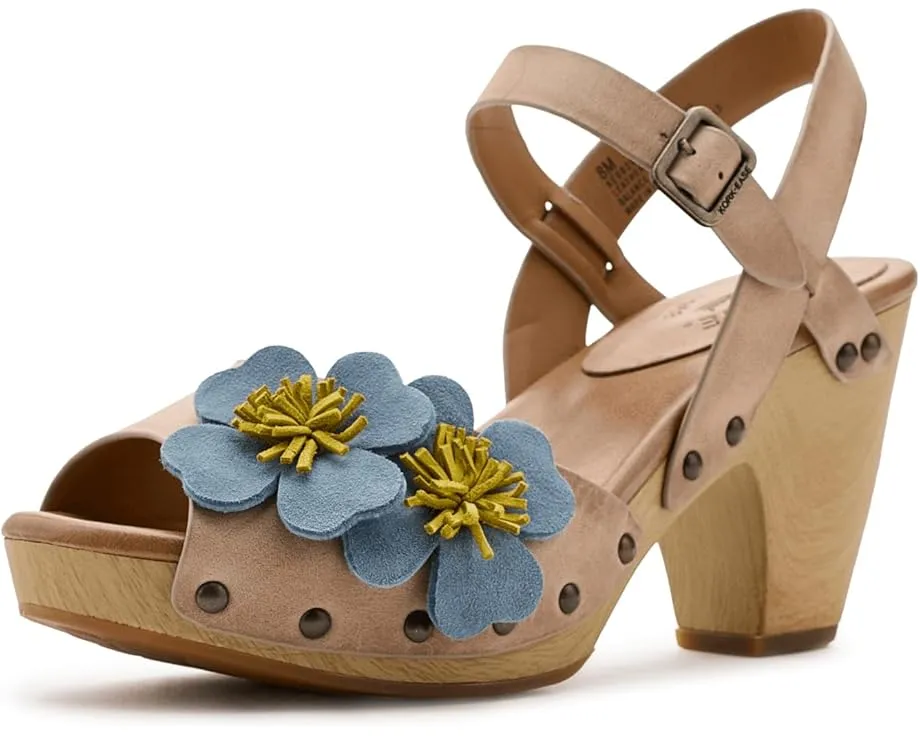 Босоножки Garden на платформе с квадратным каблуком Kork-Ease