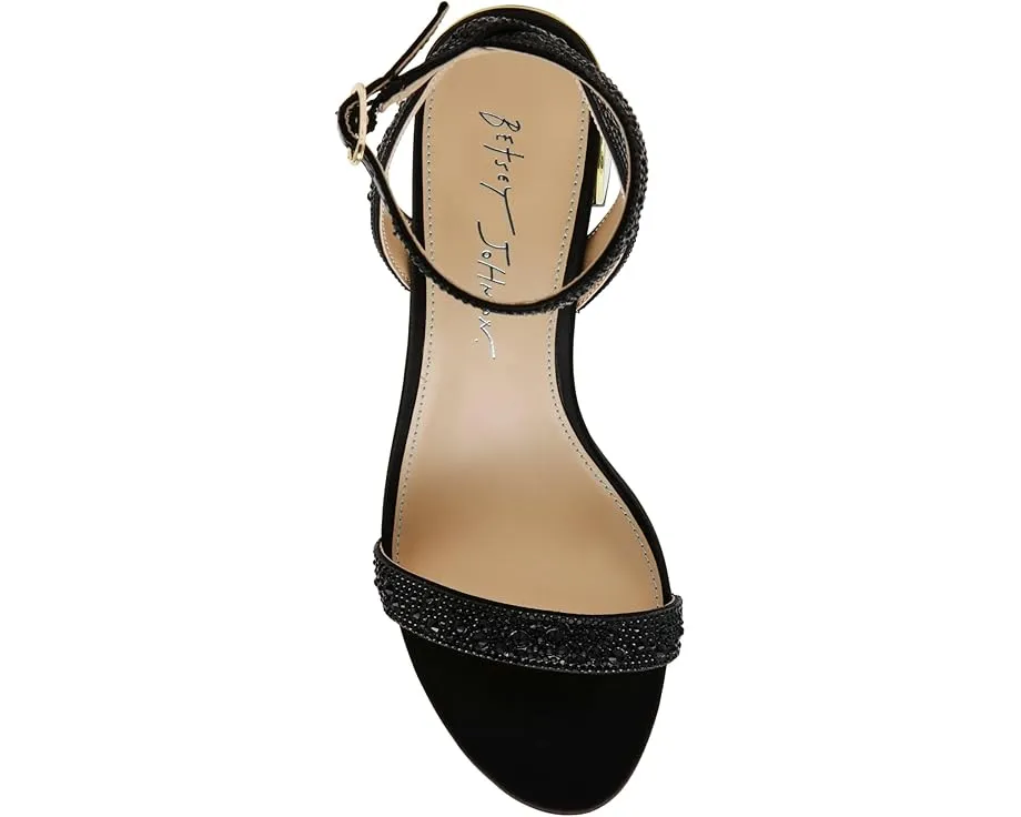 Сандалии Jean с квадратным каблуком и стразами от Blue by Betsey Johnson