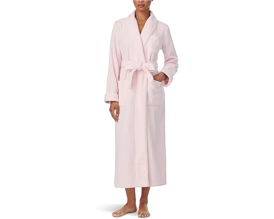 Халат Dalton Fleece из переработанного полиэстера Lauren Ralph Lauren розовый