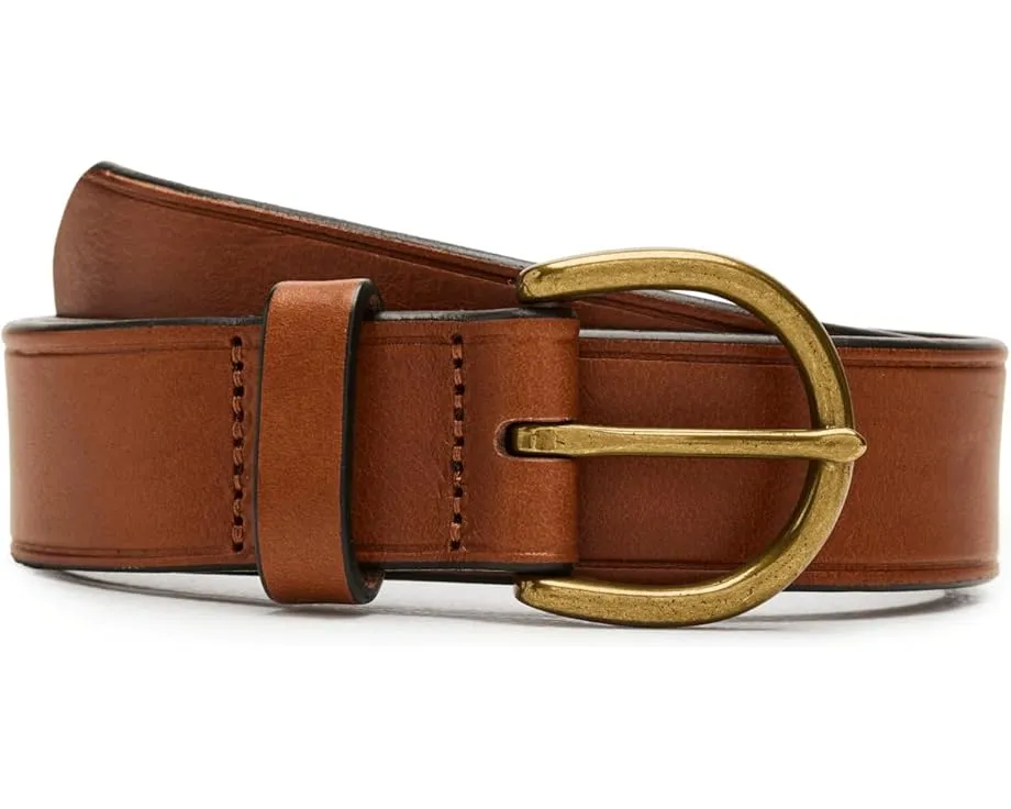 Madewell Medium Perfect Leather Belt кожаный ремень с металлической пряжкой
