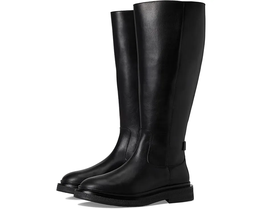 Высокие кожаные сапоги AllSaints Escher до колена