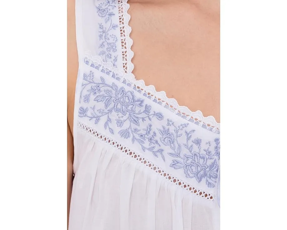 Балетное платье Eileen West без рукавов из хлопкового батиста