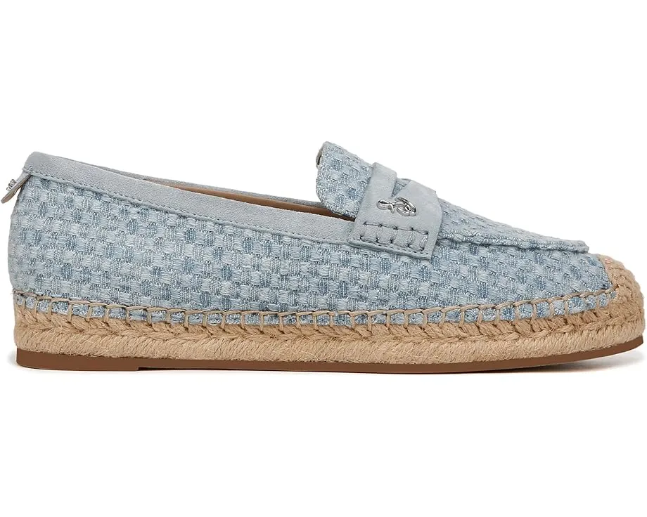 Лоферы Sam Edelman Kai 2 с кожаным верхом и деталью эспадрильи