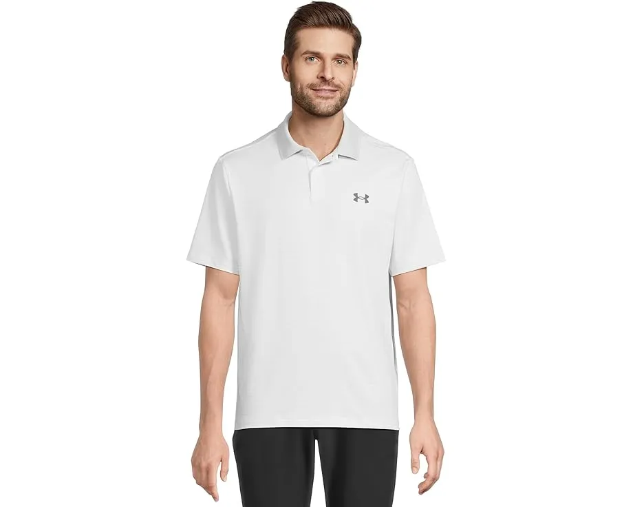 Поло Under Armour Matchplay Printed для гольфа с принтом и планкой на пуговице