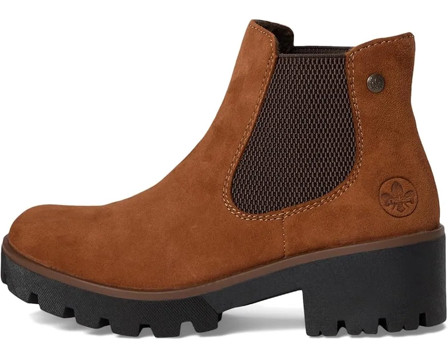 Ботильоны Rieker Amalia 65 с искусственным мехом и технологией Antistress