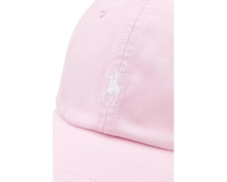 Бейсболка Polo Ralph Lauren The Iconic Cotton Chino Ball Cap с вышивкой