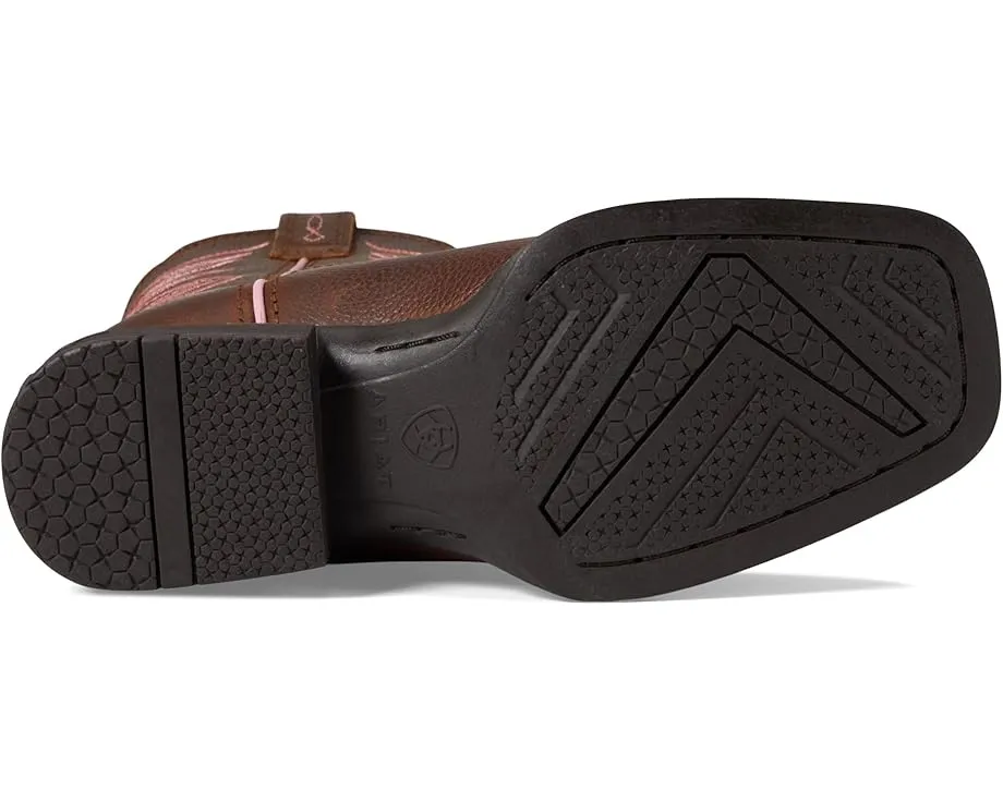 Ковбойские сапоги Ariat Firecatcher для детей с квадратным носком и каблуком