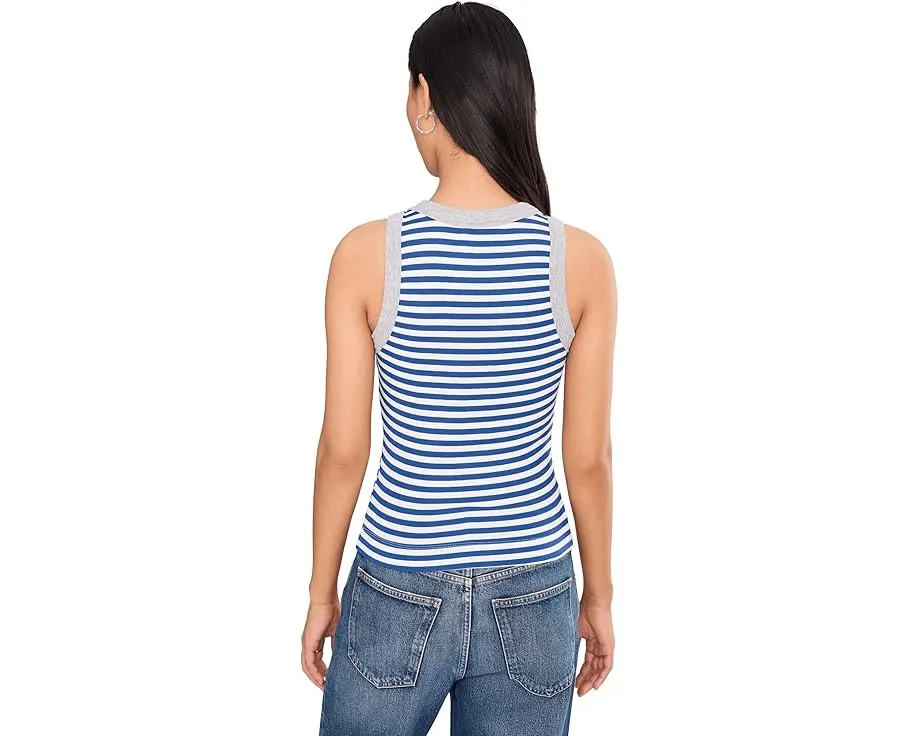 Топ Gina Ringer с контрастной отделкой и спортивным силуэтом Michael Stars