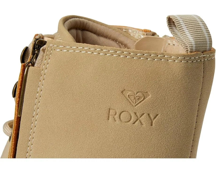 Ботильоны Roxy Briar на шнуровке с молнией и квадратным каблуком