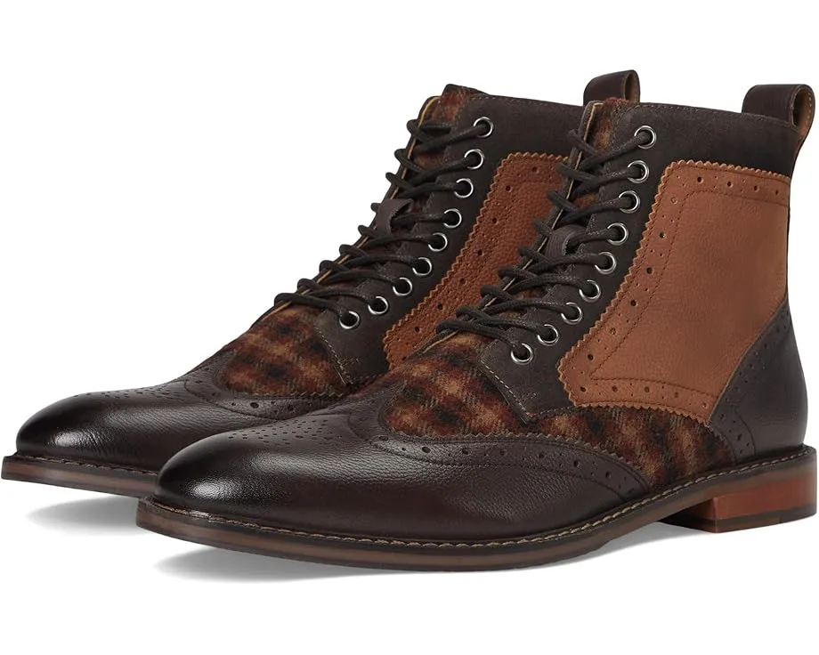 Ботинки Stacy Adams Finnegan Wing Tip с перфорацией и стелькой Memory Foam