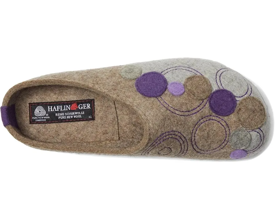 Кожаные клоги Haflinger Hawk с пробковой стелькой и ремешком