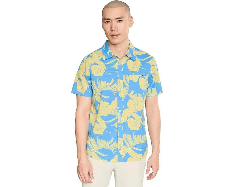 Chubbies The Gold Coast рубашка с цветочным принтом и карманом на груди