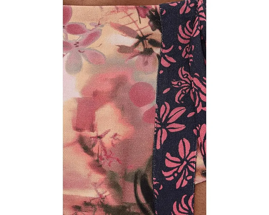 Мини-юбка Free People Sun Soaked Sarong в полоску