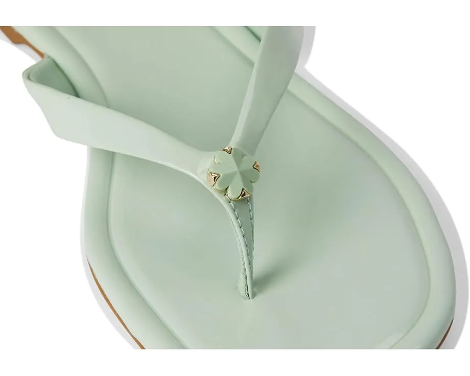 Kate Spade New York шлепанцы Spade Flower Flip Flop с цветочным мотивом