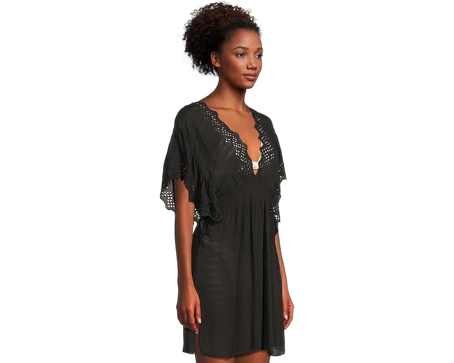 Туника BECCA Barbados с глубоким вырезом и рукавами-фонариками