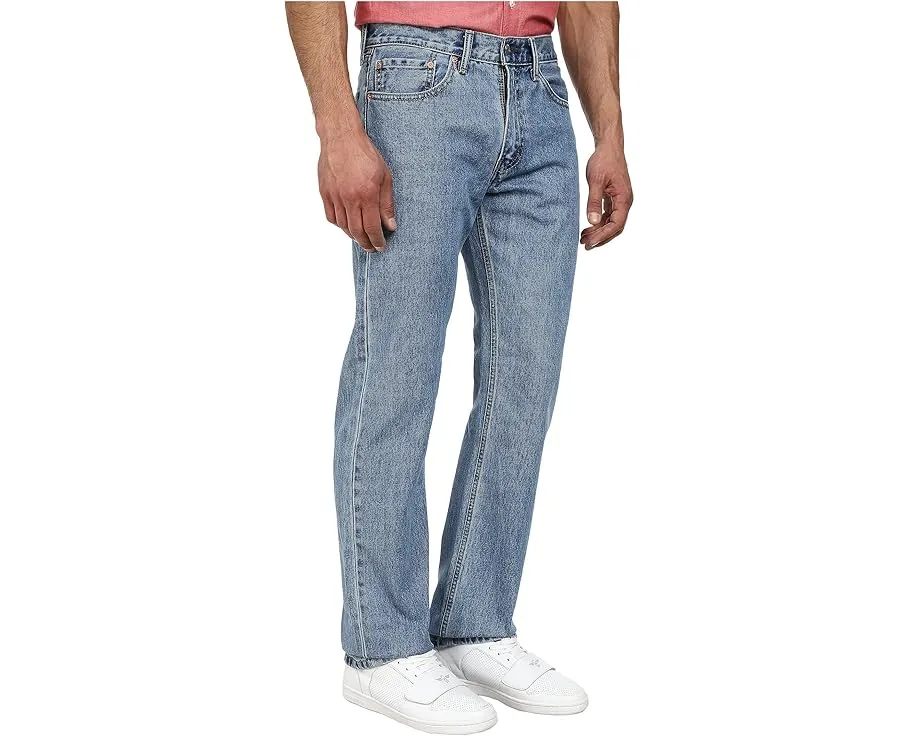Levi's 505 Regular джинсы мужские классического прямого кроя из хлопка