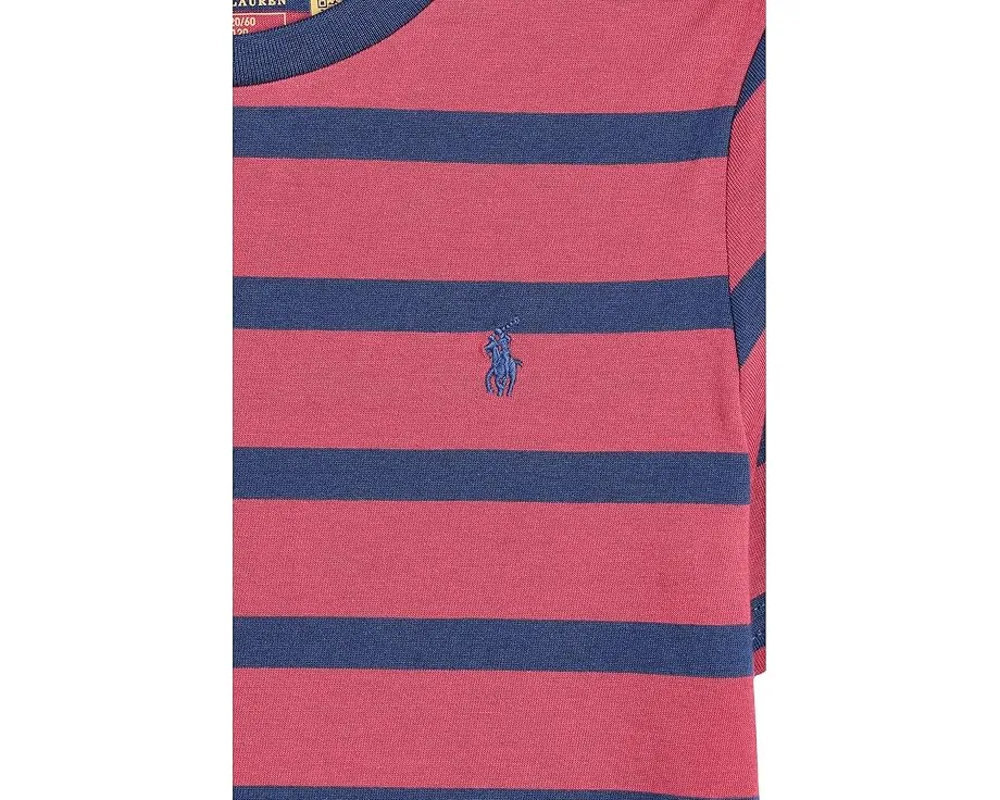 Детский полосатый топ из хлопкового джерси Polo Ralph Lauren