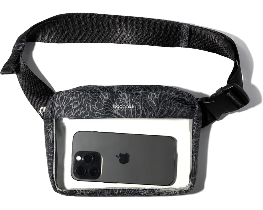 Прозрачная поясная сумка Baggallini Clear Stadium для мероприятий
