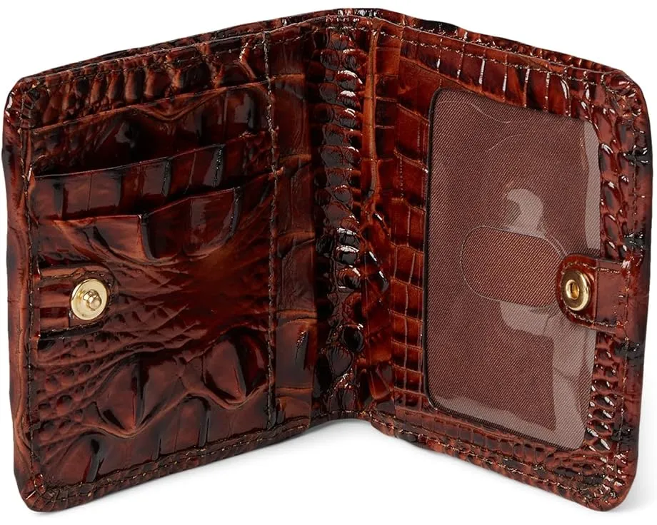 Кошелек Brahmin Jane мини с тисненой кожей