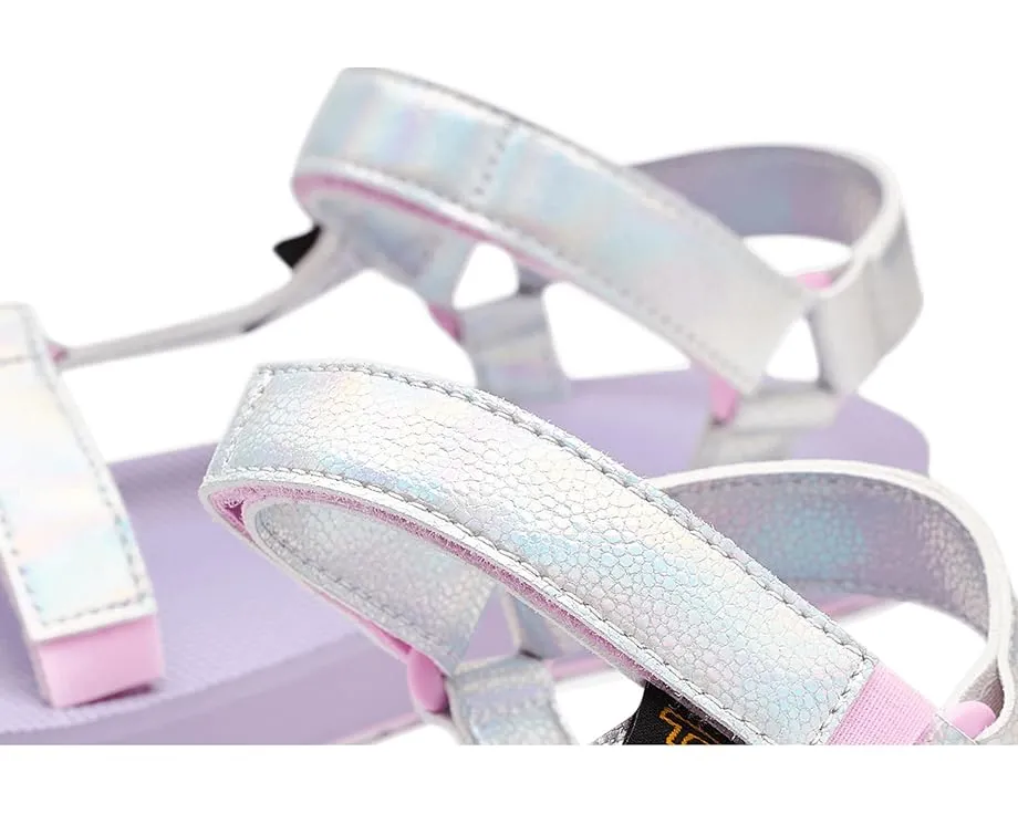 Детские сандалии Teva Original Universal Shine с блестящими ремешками