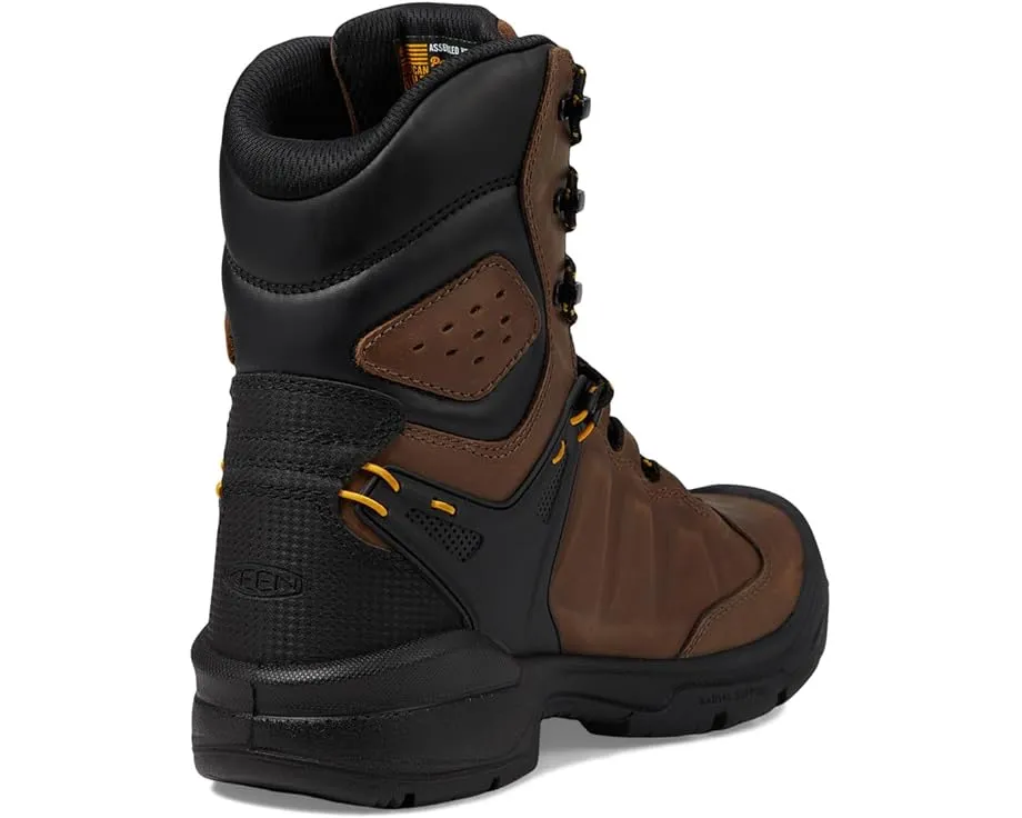 Водонепроницаемые рабочие ботинки KEEN Utility Dover 8 дюймов с мысом из углеродного волокна