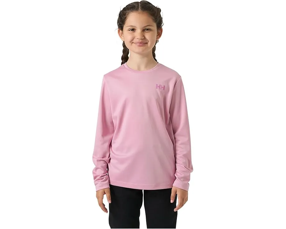 Детская толстовка Helly Hansen Tech с длинным рукавом и защитой UPF 50