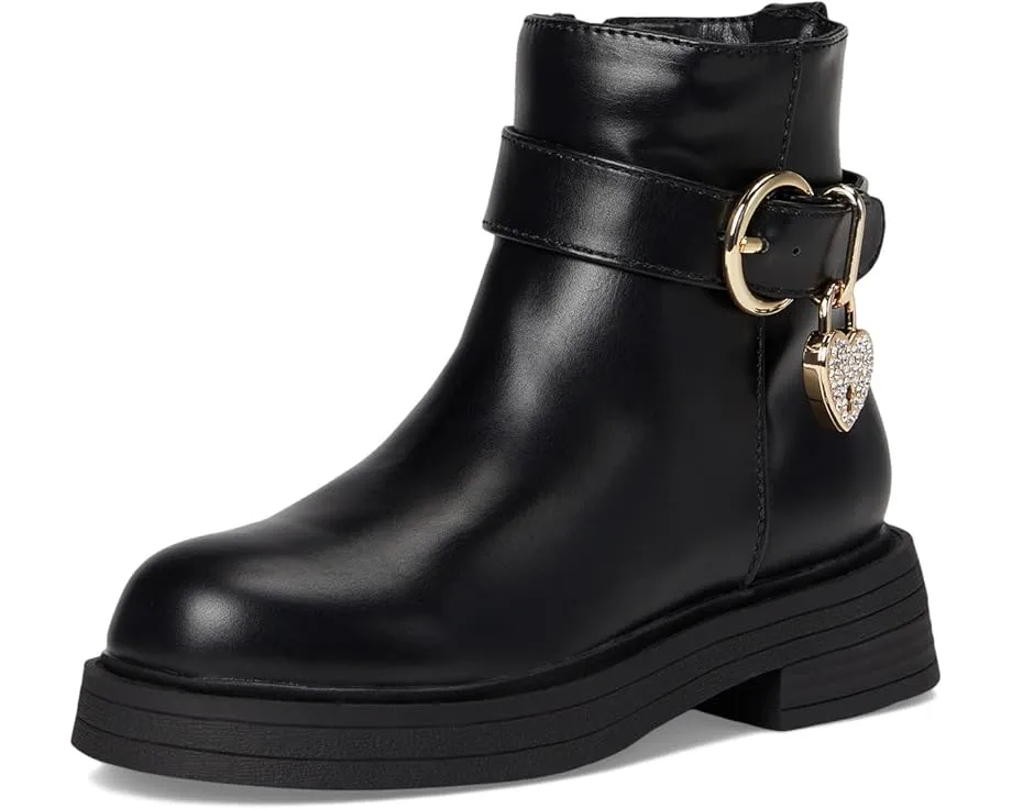 Ботильоны Steve Madden Kids Locket из веганской кожи с пряжкой и молнией