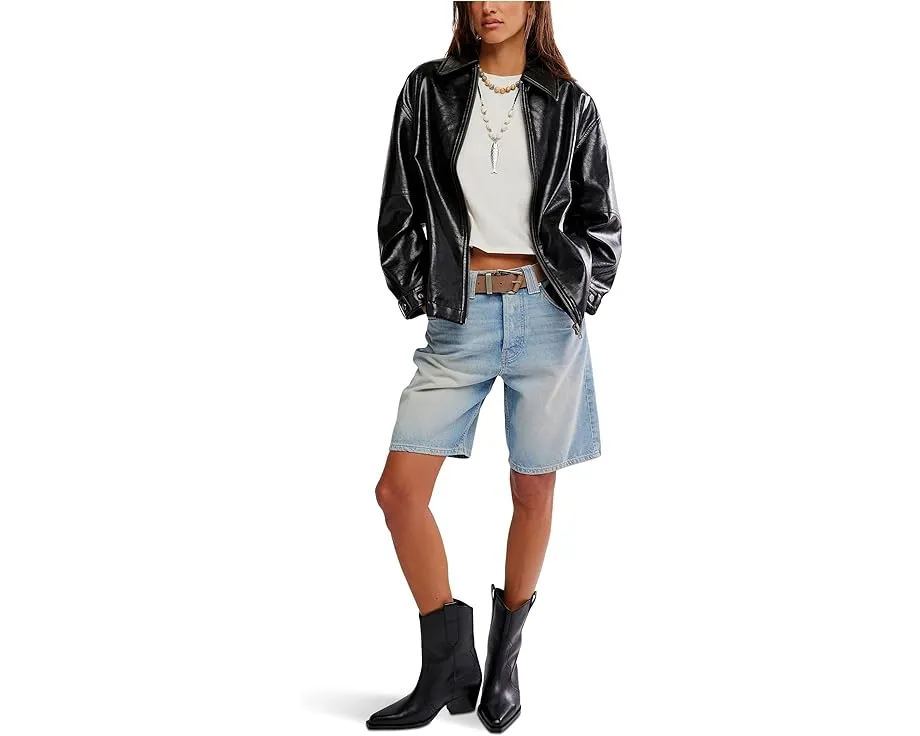 Куртка Free People Sloane Vegan из вощеного хлопка в утилитарном стиле